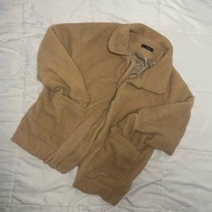 Teddy Zip Up Jacket